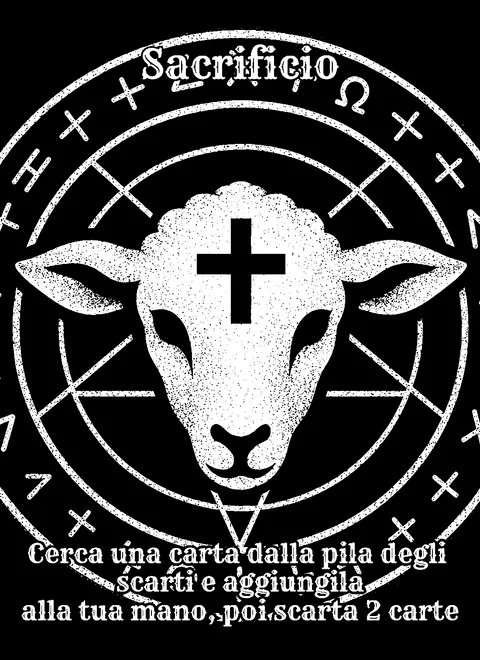 Sacrificio — Agnello: Carta Azione