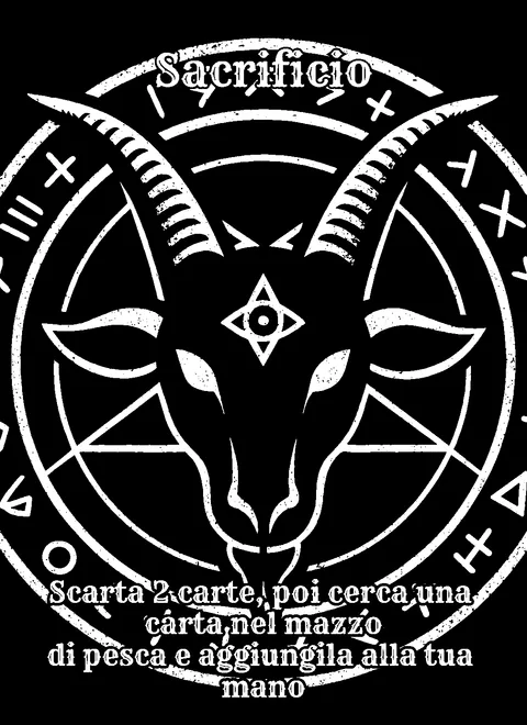Sacrificio — Capra: Carta Azione
