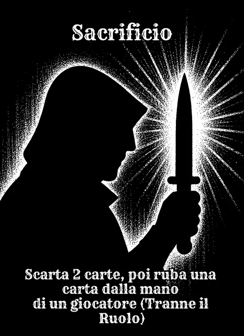 Sacrificio — Coltello: Carta Azione