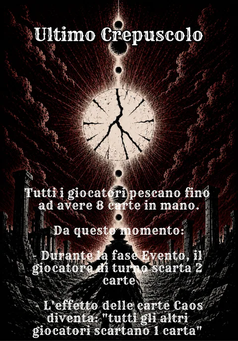 Ultimo Crepuscolo: Evento