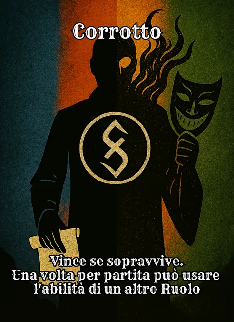 Corrotto: Ruolo