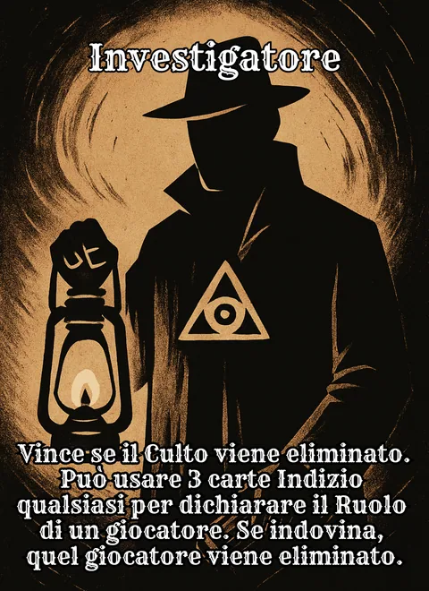 Investigatore: Ruolo